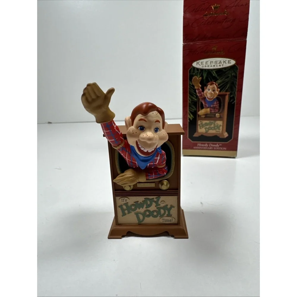 Hallmark Keepsake Ornament  1947-1997 50 Years It's Howdy Doody Time TV NEW
